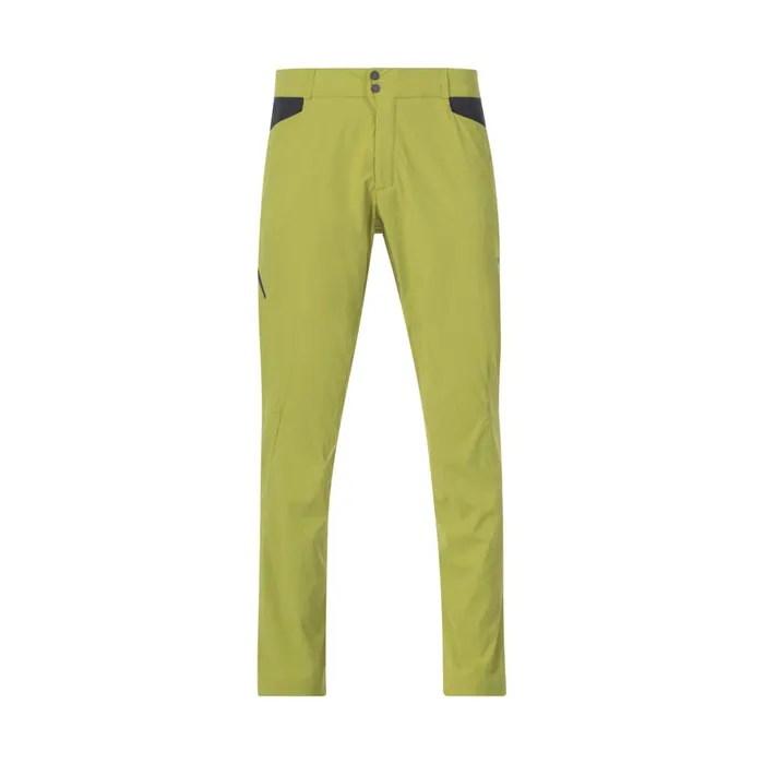 Men Bergans Of Norway Softshell Pants Y Lightline Vapor Pants Golden Lime Green