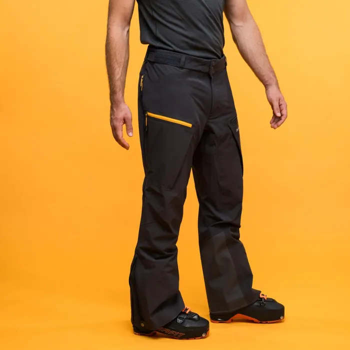Men Bergans Of Norway Softshell Pants Y Mountainline Hybrid Softshell Pants Dark Shadow Grey