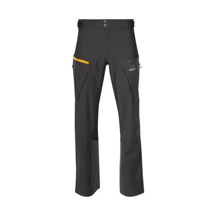 Men Bergans Of Norway Softshell Pants Y Mountainline Hybrid Softshell Pants Dark Shadow Grey