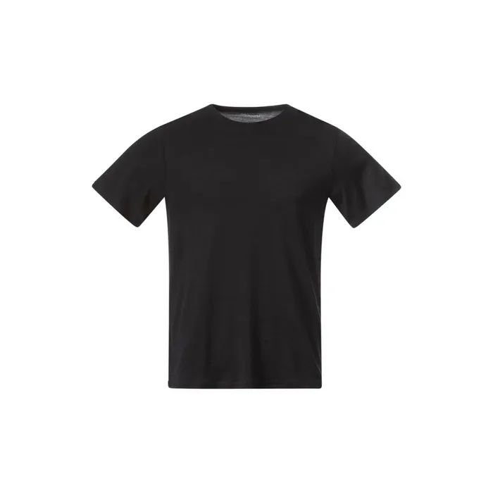 Men Bergans Of Norway TShirts Whenever Merino Tee Black