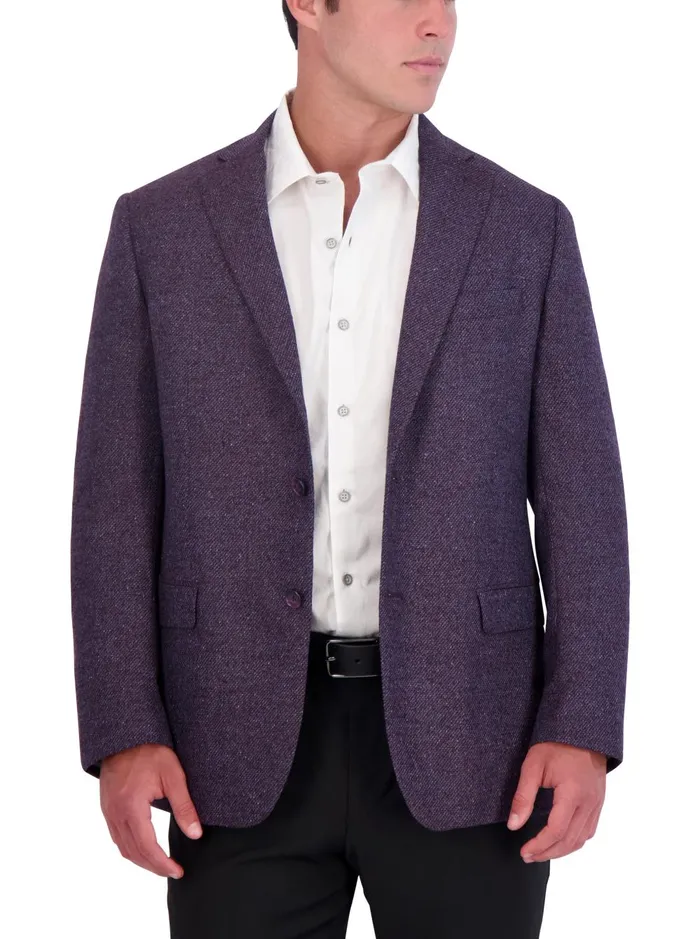 Men Blazers Robert Graham TWEED BLAZER Purple
