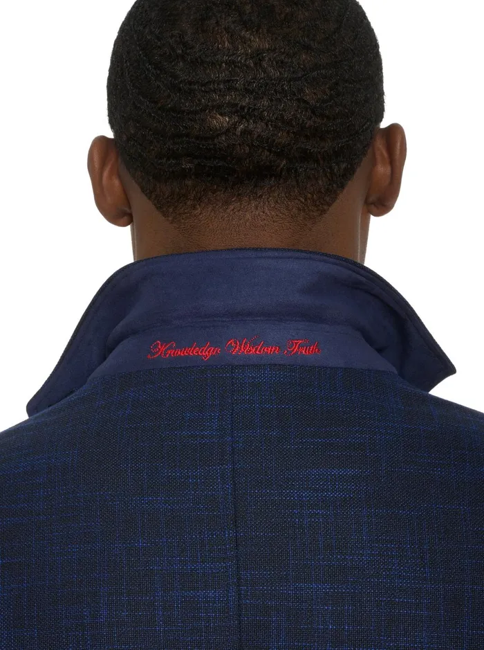 Men Blazers Robert Graham UPTOWN XVIII BLAZER LONG FIT Navy