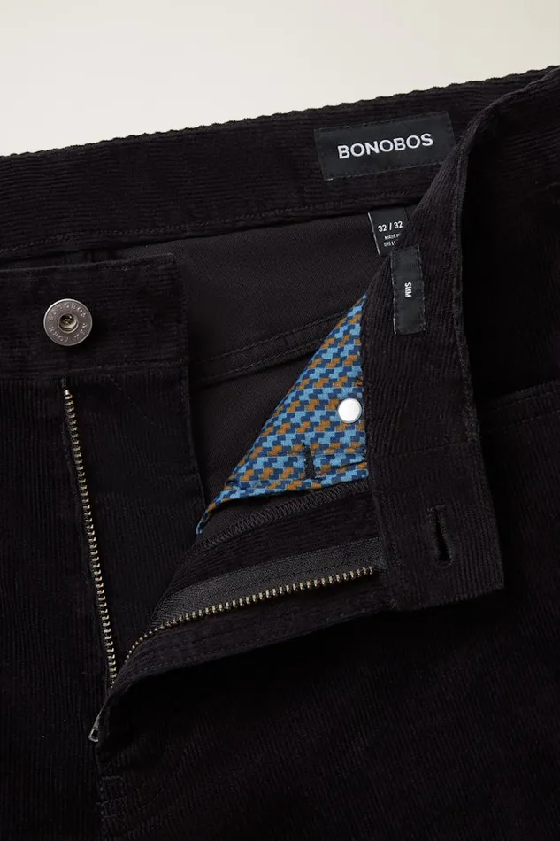 Men Bonobos 5Pocket Pants Corduroy 5Pocket Pants Black Men Bonobos 5Pocket Pants Corduroy 5Pocket Pants Black