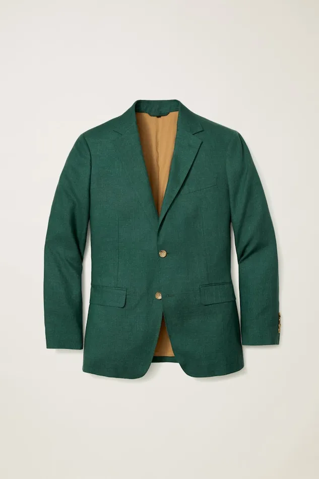 Men Bonobos Blazers and Sport Coats Jetsetter Italian Linen Blazer Mineral Green Men Bonobos Blazers and Sport Coats Jetsetter Italian Linen Blazer Mineral Green