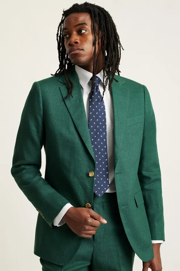 Men Bonobos Blazers and Sport Coats Jetsetter Italian Linen Blazer Mineral Green Men Bonobos Blazers and Sport Coats Jetsetter Italian Linen Blazer Mineral Green