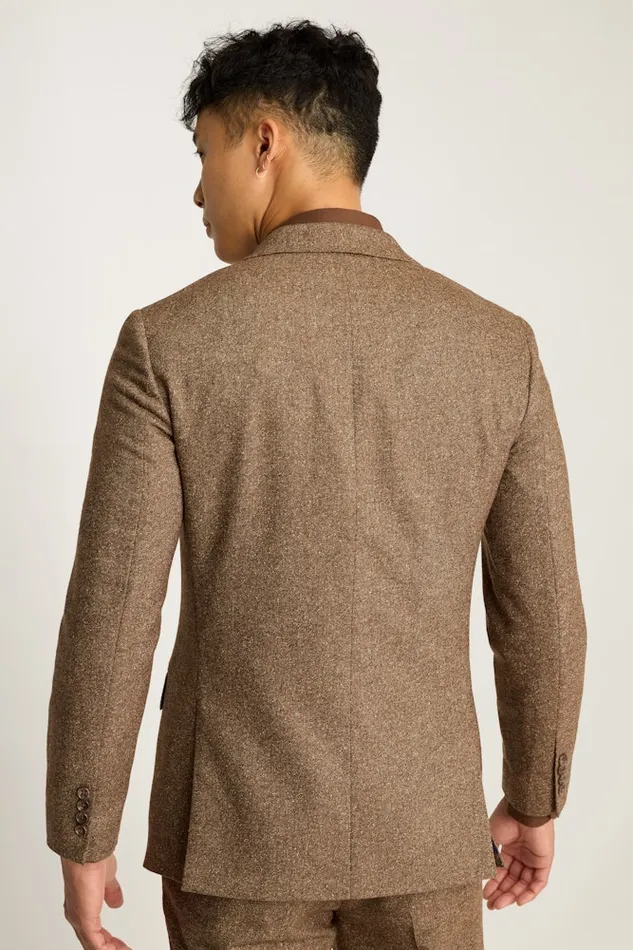 Men Bonobos Blazers and Sport Coats Jetsetter Stretch Italian Wool Suit Jacket Khaki Donegal Men Bonobos Blazers and Sport Coats Jetsetter Stretch Italian Wool Suit Jacket Khaki Donegal