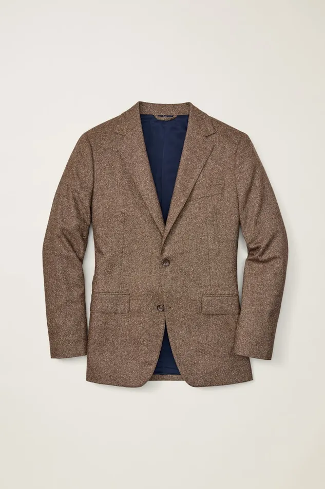 Men Bonobos Blazers and Sport Coats Jetsetter Stretch Italian Wool Suit Jacket Khaki Donegal Men Bonobos Blazers and Sport Coats Jetsetter Stretch Italian Wool Suit Jacket Khaki Donegal