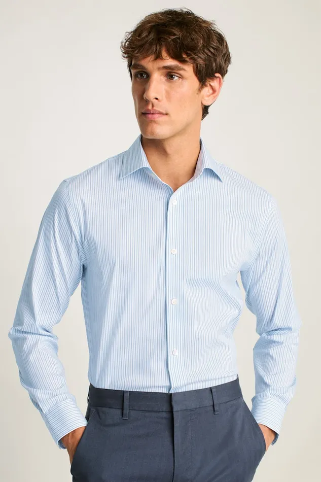 Men Bonobos Business Casual Shirts Sophisticated and Comfy Bonobos Jetsetter Stretch Dress Shirt Blue Mountain Stripe Men Bonobos Business Casual Shirts Sophisticated and Comfy Bonobos Jetsetter Stretch Dress Shirt Blue Mountain Stripe