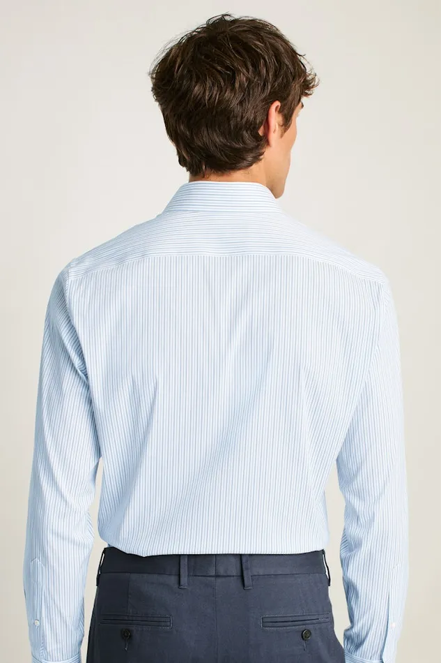 Men Bonobos Business Casual Shirts Sophisticated and Comfy Bonobos Jetsetter Stretch Dress Shirt Blue Mountain Stripe Men Bonobos Business Casual Shirts Sophisticated and Comfy Bonobos Jetsetter Stretch Dress Shirt Blue Mountain Stripe