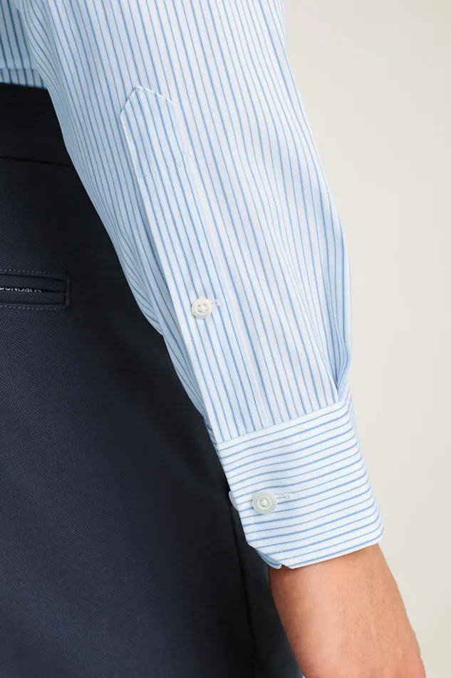 Men Bonobos Business Casual Shirts Sophisticated and Comfy Bonobos Jetsetter Stretch Dress Shirt Blue Mountain Stripe Men Bonobos Business Casual Shirts Sophisticated and Comfy Bonobos Jetsetter Stretch Dress Shirt Blue Mountain Stripe