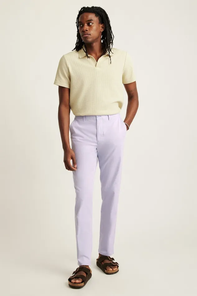 Men Bonobos Chinos Lightweight Chino Light Lavender