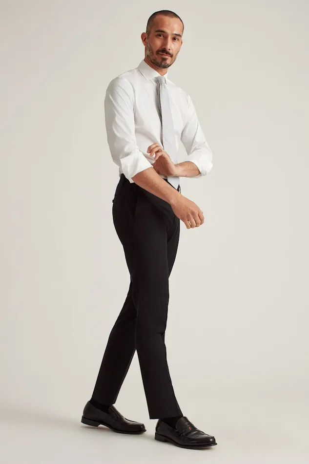 Men Bonobos Dress Pants Jetsetter Wool Dress Pant Black