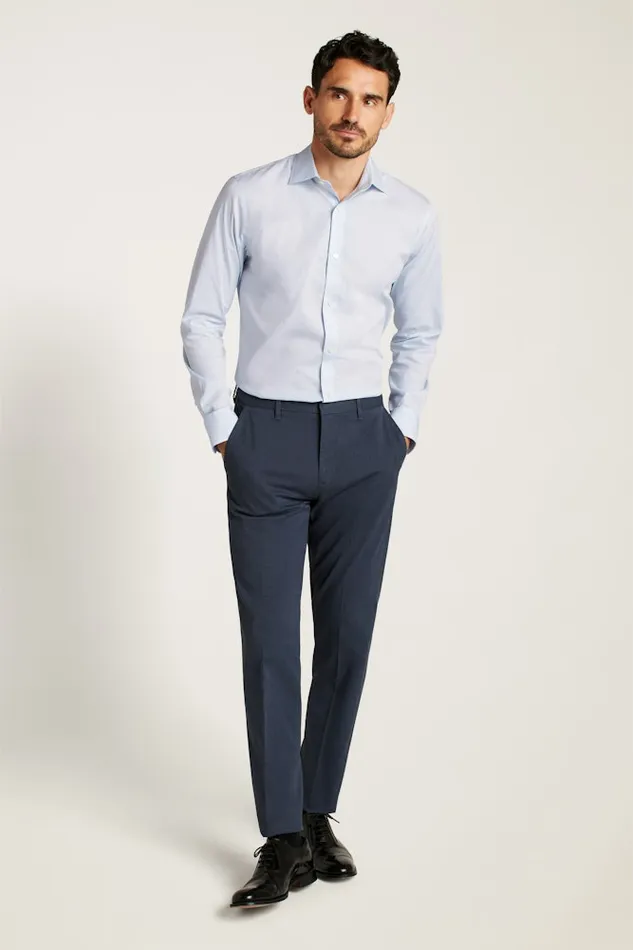Men Bonobos Formal Dress Shirts Sophisticated and Comfy Bonobos Jetsetter Stretch Dress Shirt Blue Fille Coupe