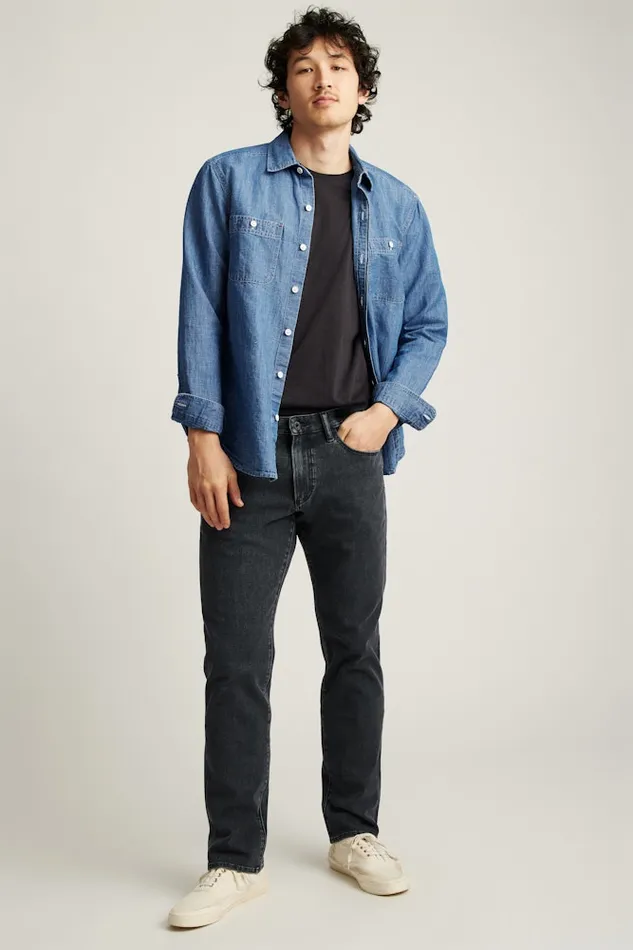 Men Bonobos Jeans Luxurious and Comfy Bonobos Premium 4Way Stretch Jeans Shadow Grey