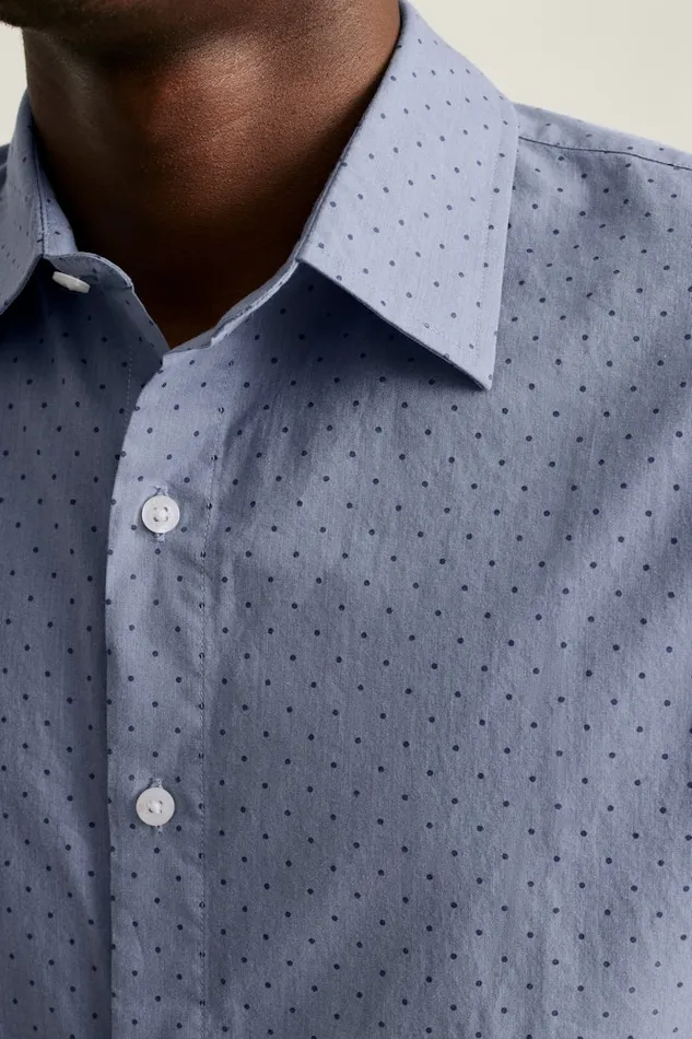 Men Bonobos Short Sleeve Shirts Button Up Your Style With Bonobos039 Riviera Short Sleeve Shirt Navy Chambray Dot