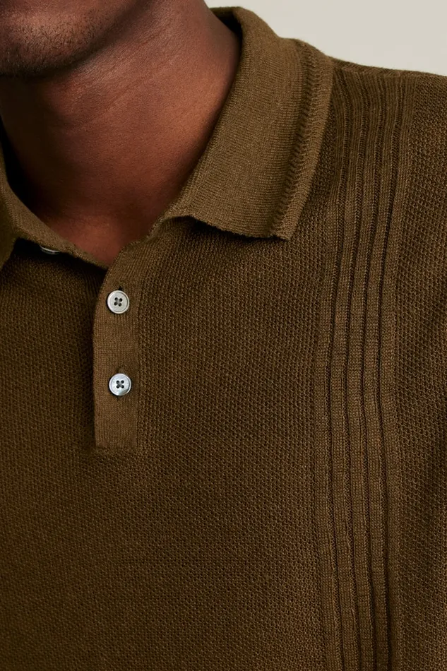 Men Bonobos Sweater Polos Hudson Italian Sweater Polo Coffee Linen Men Bonobos Sweater Polos Hudson Italian Sweater Polo Coffee Linen