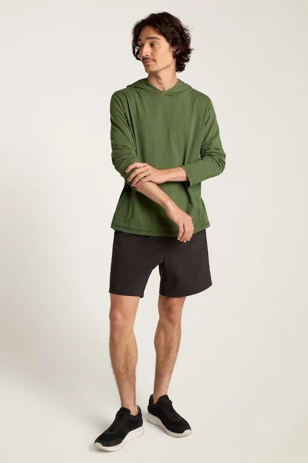 Men Bonobos Sweatshirts and Hoodies SunFaded Hoodie For Men Green Juice