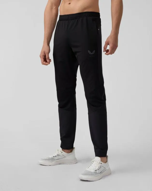 Men Castore Bottoms Flow Hybrid Joggers 8211 Black