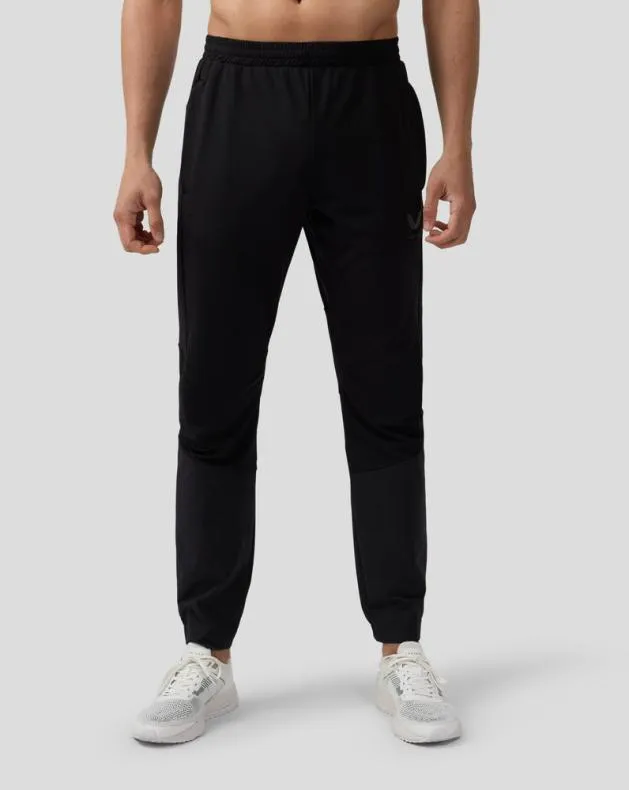 Men Castore Bottoms Flow Hybrid Joggers 8211 Black