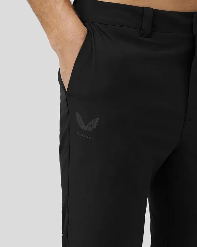 Men Castore Bottoms Golf WaterResistant Trousers 8211 Black