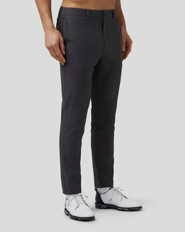 Men Castore Bottoms Golf WaterResistant Trousers 8211 Gunmetal