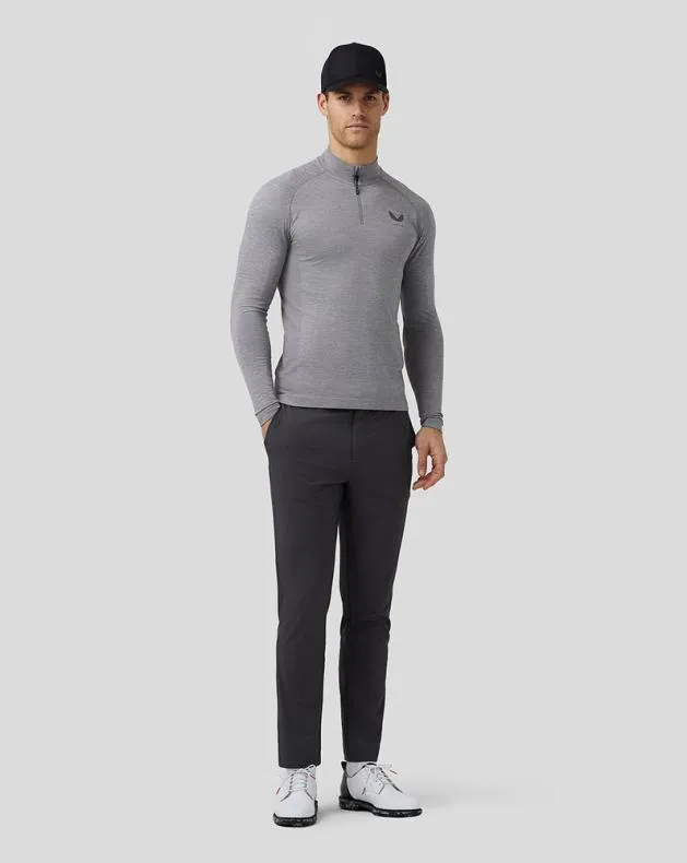 Men Castore Bottoms Golf WaterResistant Trousers 8211 Gunmetal