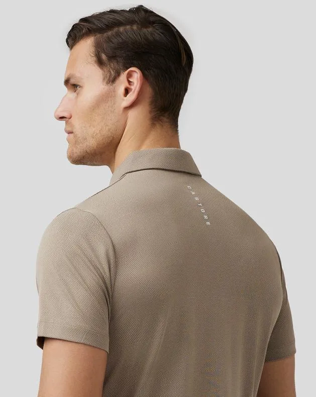 Men Castore Polos Golf Engineered Knit Polo 8211 Clay