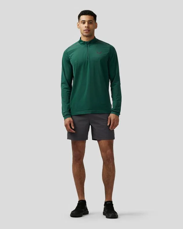 Men Castore Shorts Apex 6 Woven Shorts 8211 Gunmetal