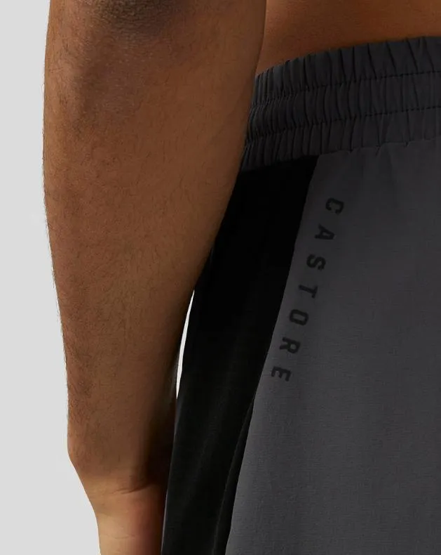 Men Castore Shorts Apex 6 Woven Shorts 8211 Gunmetal