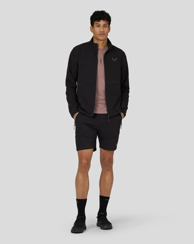 Men Castore Shorts Flex Woven Cargo Shorts 8211 Black