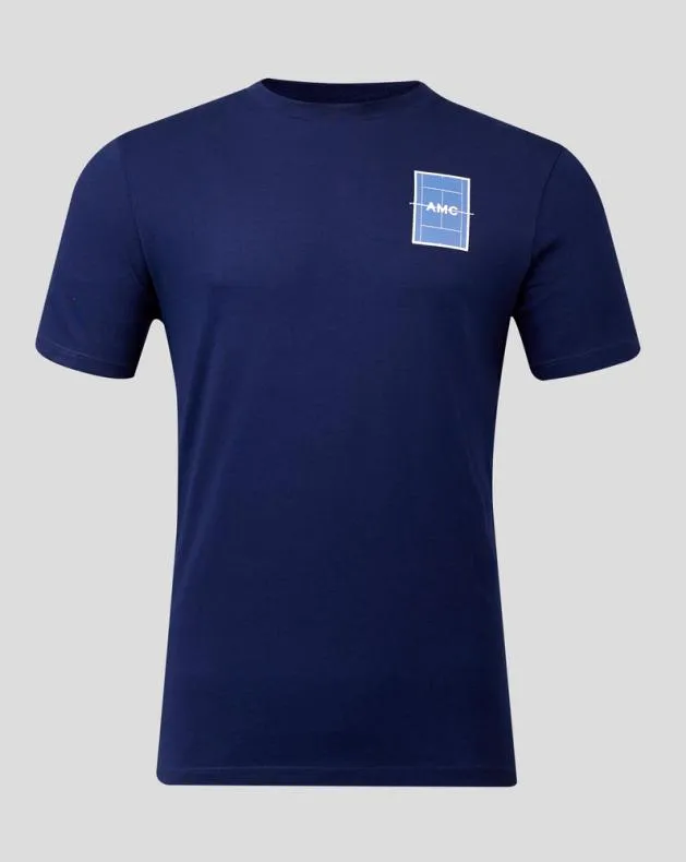 Men Castore Tops Navy AMC Graphic Short Sleeve Tee