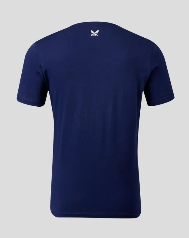 Men Castore Tops Navy AMC Graphic Short Sleeve Tee