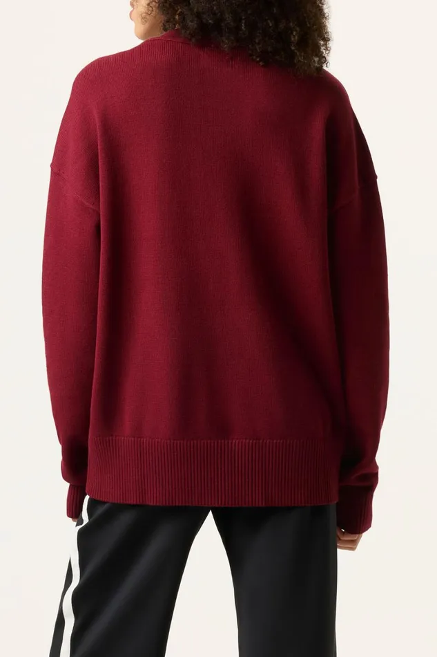 Men Coats and Jackets Fila Baseline Cardigan 600 Syrah Men Coats and Jackets Fila Baseline Cardigan 600 Syrah