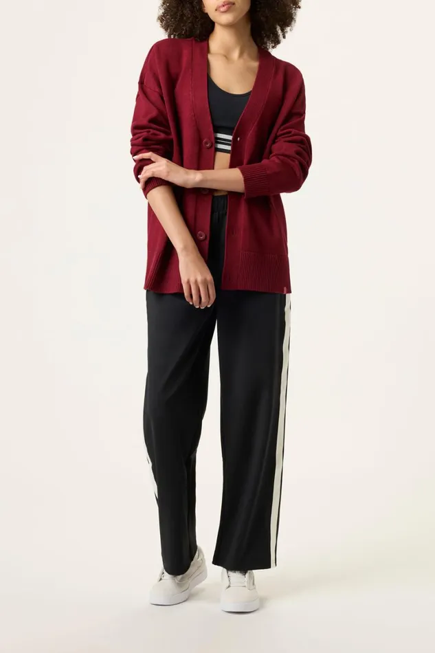 Men Coats and Jackets Fila Baseline Cardigan 600 Syrah Men Coats and Jackets Fila Baseline Cardigan 600 Syrah
