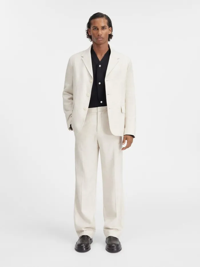 Men Coats and Jackets JACQUEMUS The Cabri Jacket Light Beige