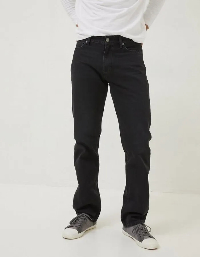 Men FatFace Men039s Sale Straight Washed Black Jeans