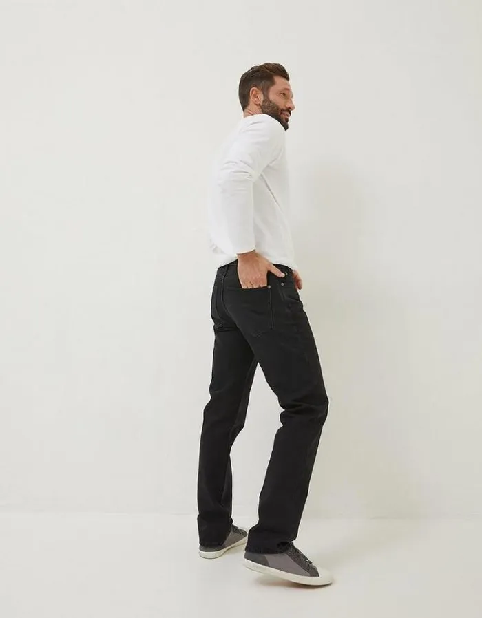 Men FatFace Men039s Sale Straight Washed Black Jeans