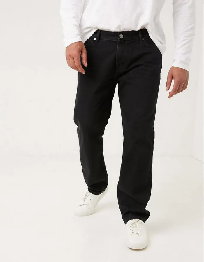 Men FatFace Men039s Sale Straight Washed Black Jeans
