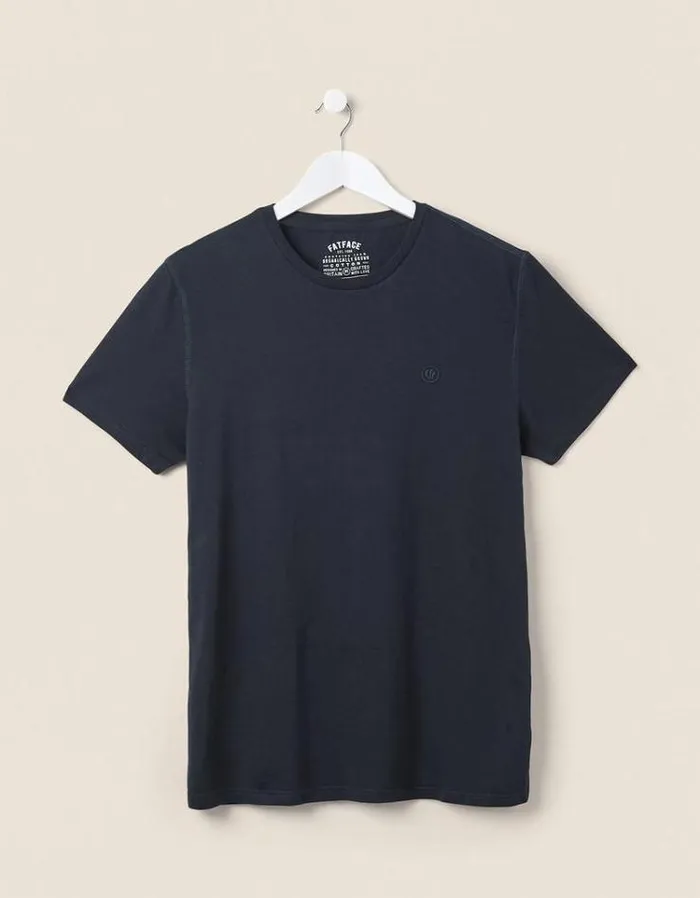 Men FatFace Nightwear and Loungewear 3 Pack Cotton TShirts Navy