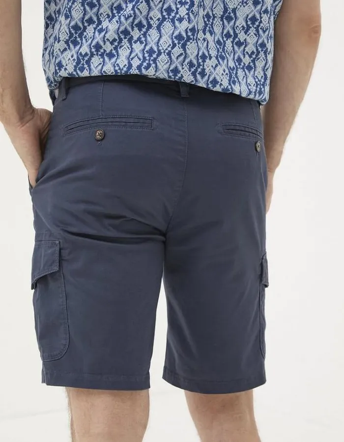 Men FatFace Shorts Mawes Cargo Shorts Navy