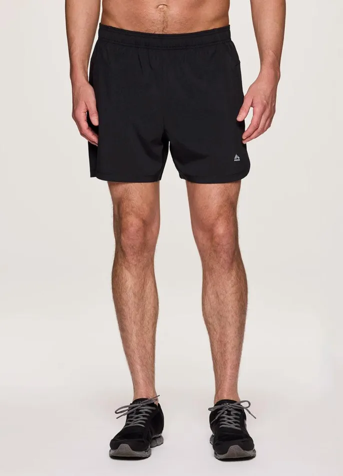 Men In Motion 5034 Running Short Black RBX Active Shorts