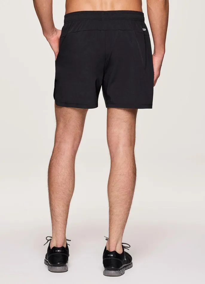 Men In Motion 5034 Running Short Black RBX Active Shorts