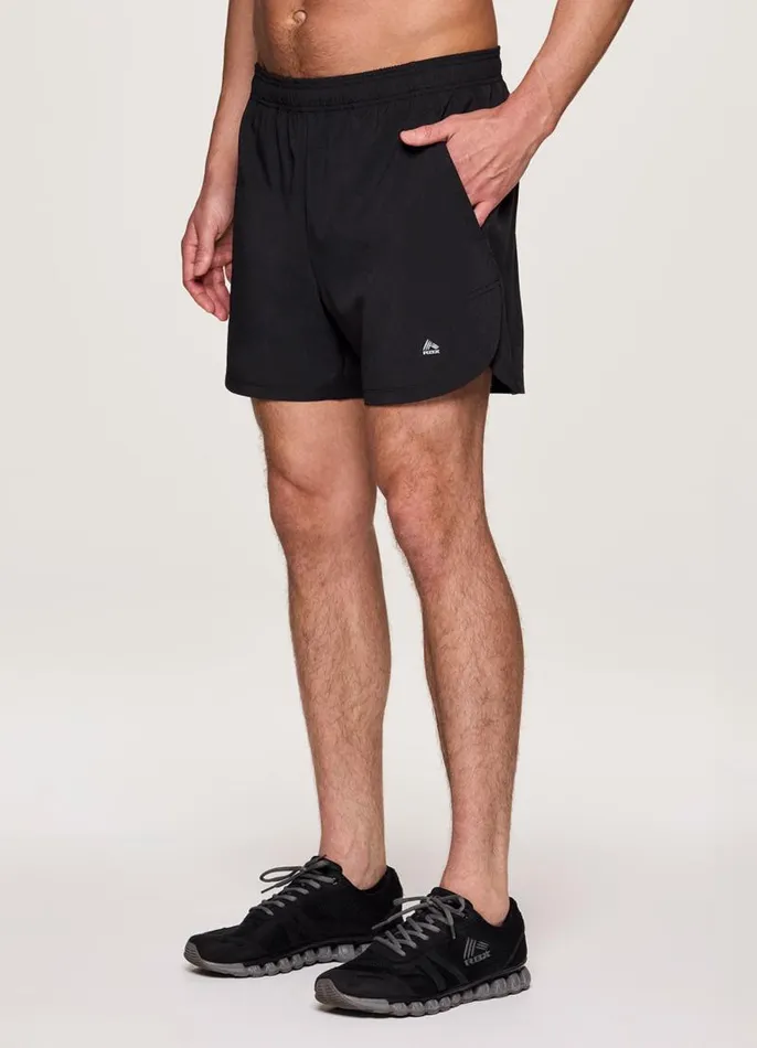 Men In Motion 5034 Running Short Black RBX Active Shorts