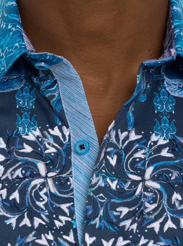 Men Long Sleeve Button Down Shirts Robert Graham THE GRAND LONG SLEEVE BUTTON DOWN SHIRT Multi