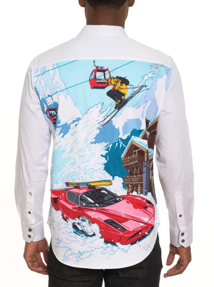 Men Long Sleeve Button Down Shirts Robert Graham WHAT A TRIP LONG SLEEVE BUTTON DOWN SHIRT White Men Long Sleeve Button Down Shirts Robert Graham WHAT A TRIP LONG SLEEVE BUTTON DOWN SHIRT White