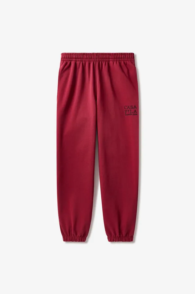Men Matching Sets Fila CASA FILA Country Club Jogger 600 Tinetan Red