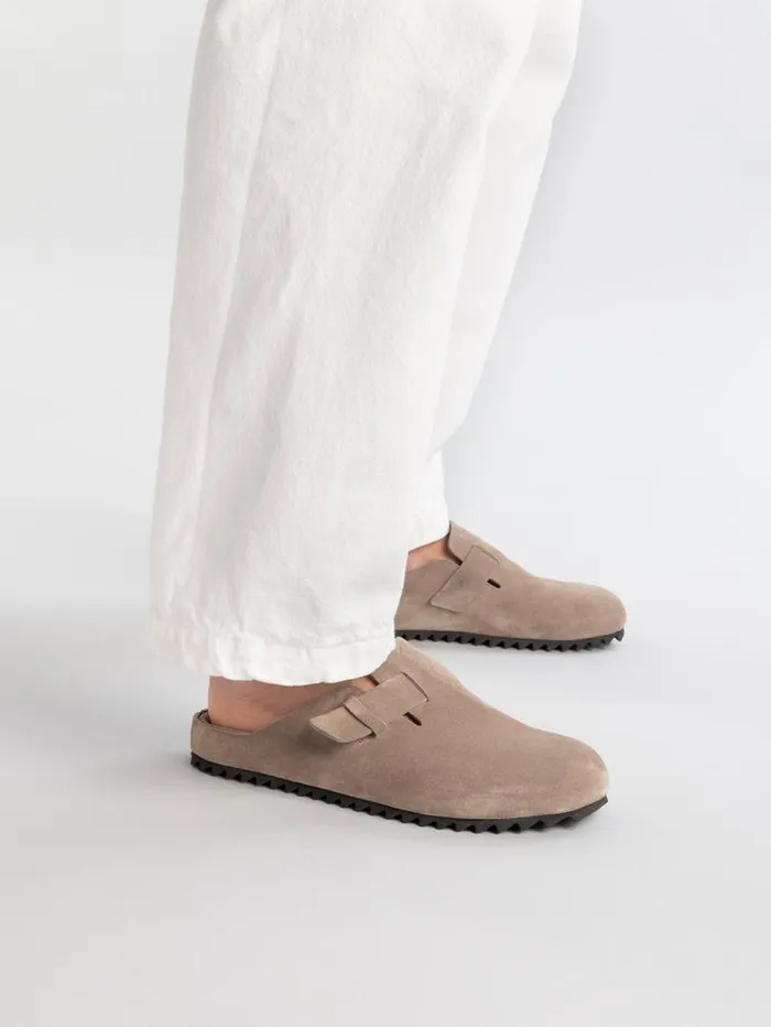 Men Officine Creative Footwear AGOR 004 Gray Suede Sandals Men Officine Creative Footwear AGOR 004 Gray Suede Sandals