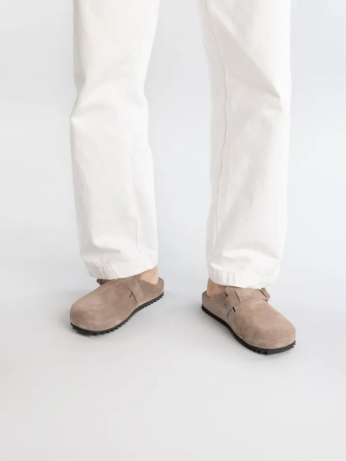 Men Officine Creative Footwear AGOR 004 Gray Suede Sandals Men Officine Creative Footwear AGOR 004 Gray Suede Sandals