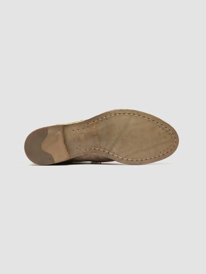 Men Officine Creative Footwear ARCHIVE 513 Taupe Suede Laceup Boots Men Officine Creative Footwear ARCHIVE 513 Taupe Suede Laceup Boots