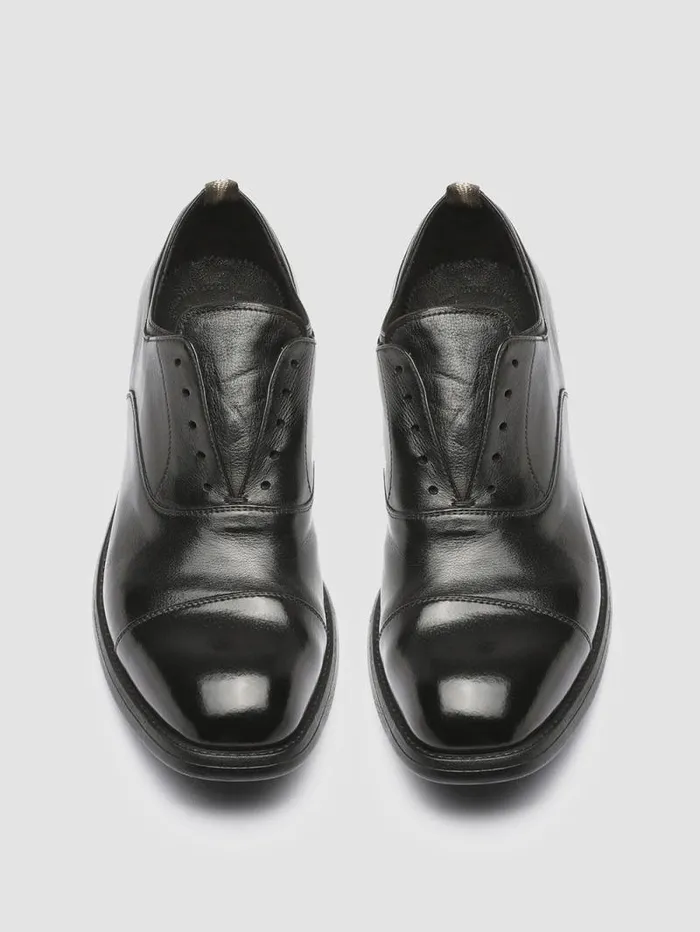 Men Officine Creative Footwear CHRONICLE 003 Black Leather Oxford Shoes Men Officine Creative Footwear CHRONICLE 003 Black Leather Oxford Shoes
